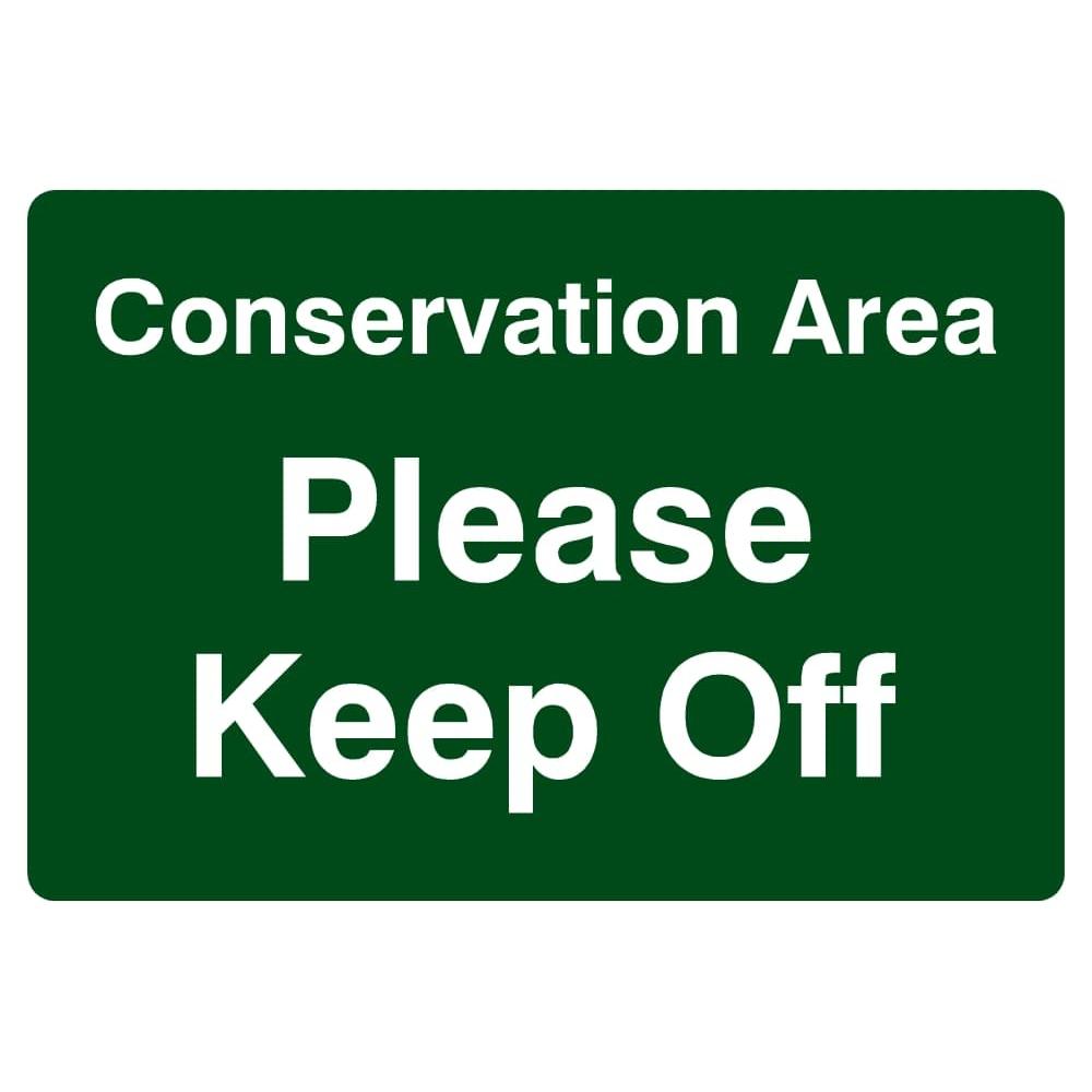 conservation-area-please-keep-off-sign