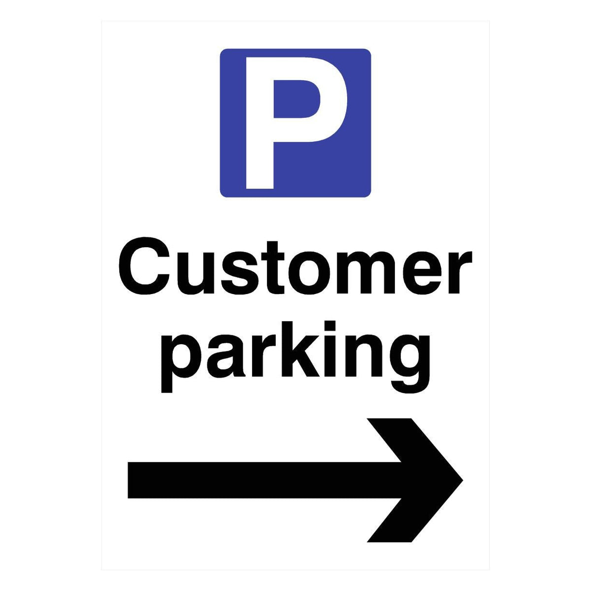 customer-parking-right-arrow-p-sign-the-sign-shed