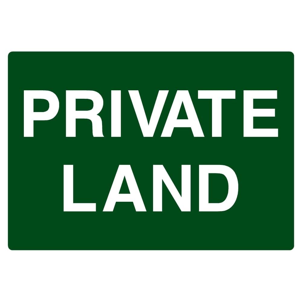 private-land-sign