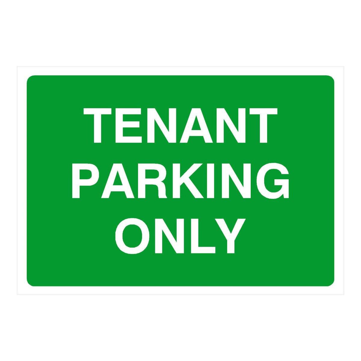 Tenant Parking Only Sign 0874