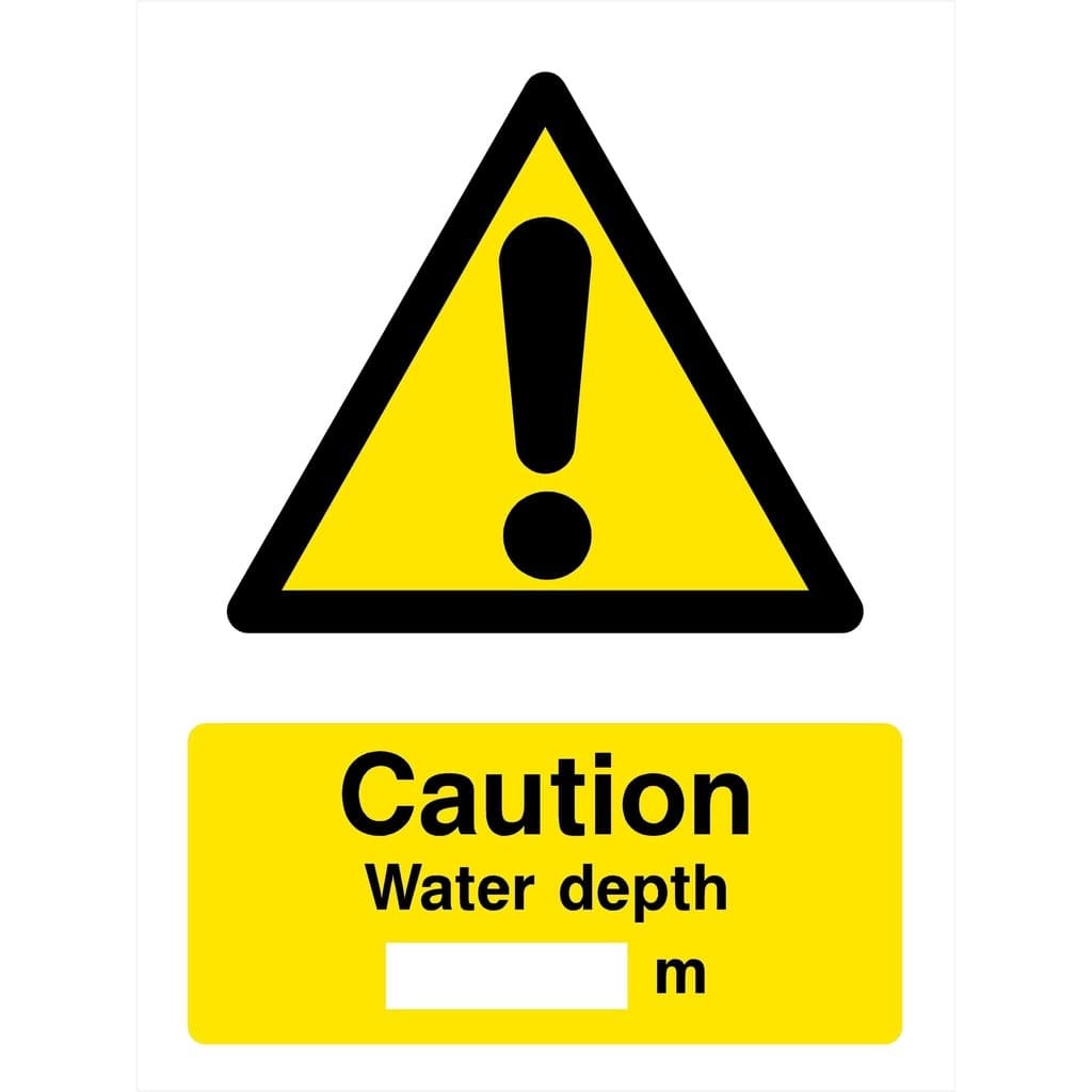 water-depth-sign