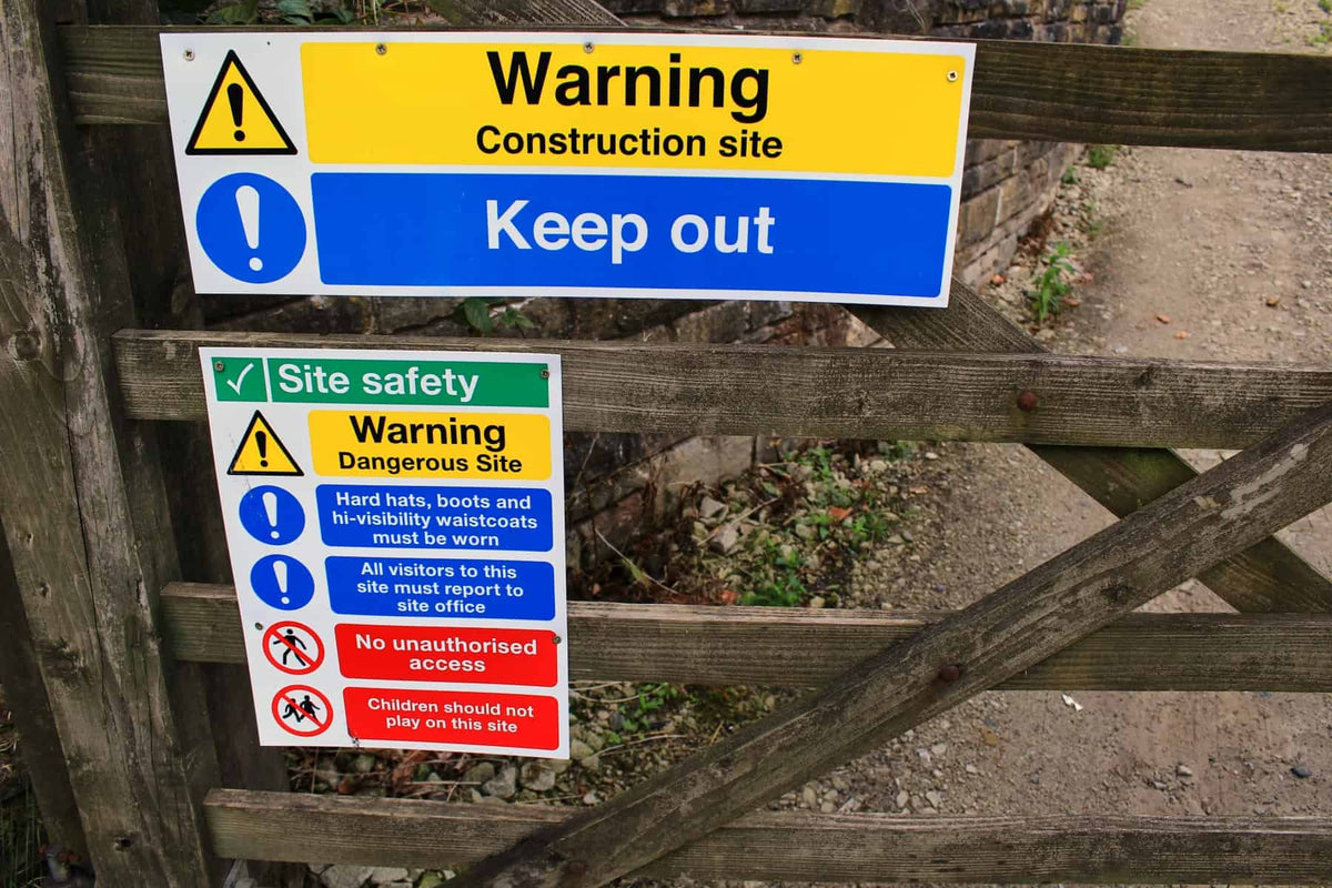 What are UK Health and Safety Signs?