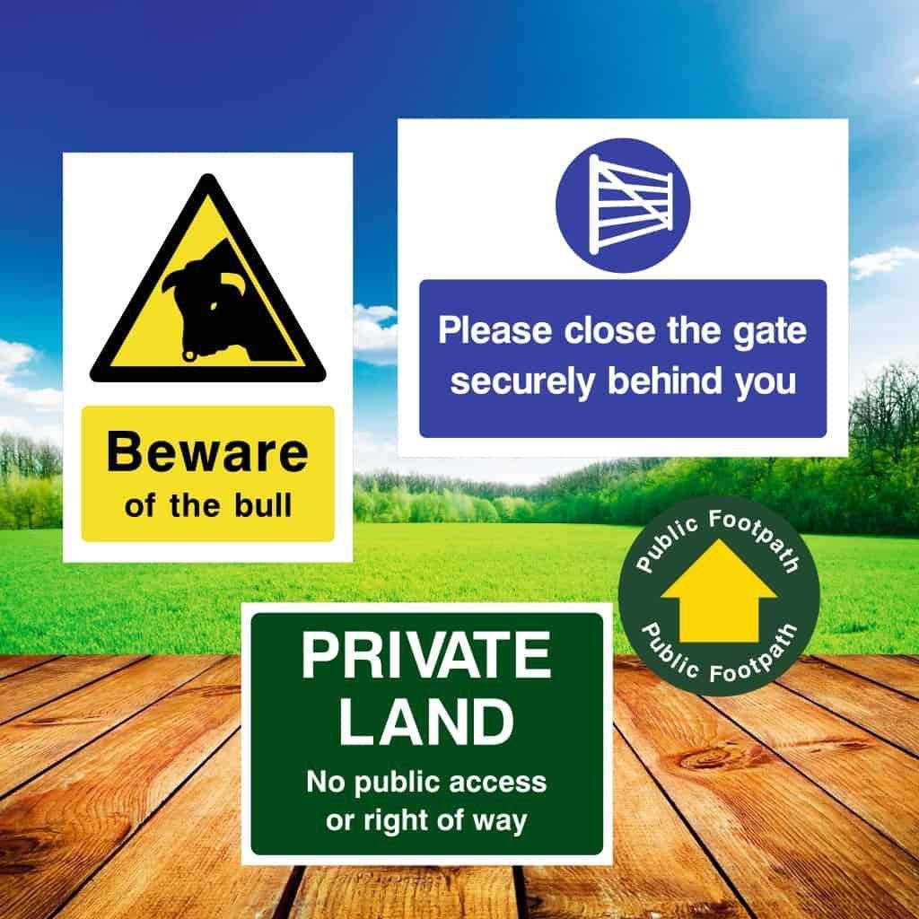 Cattle Crossing Shed Sign, Cattle Signs, Crossing Signs