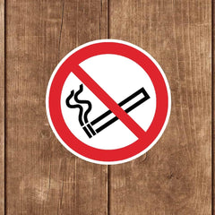 no smoking sign without the cigarette
