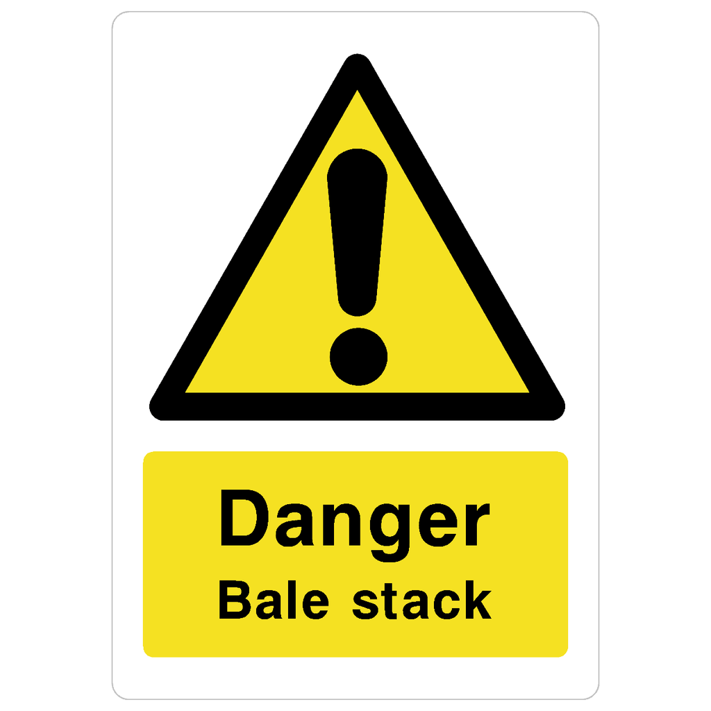 Bale Stack Sign - The Sign Shed