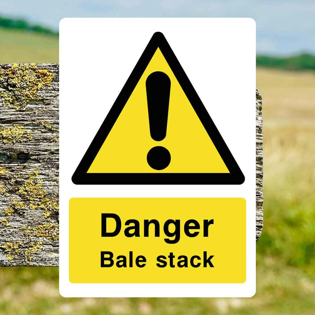 Bale Stack Sign - The Sign Shed