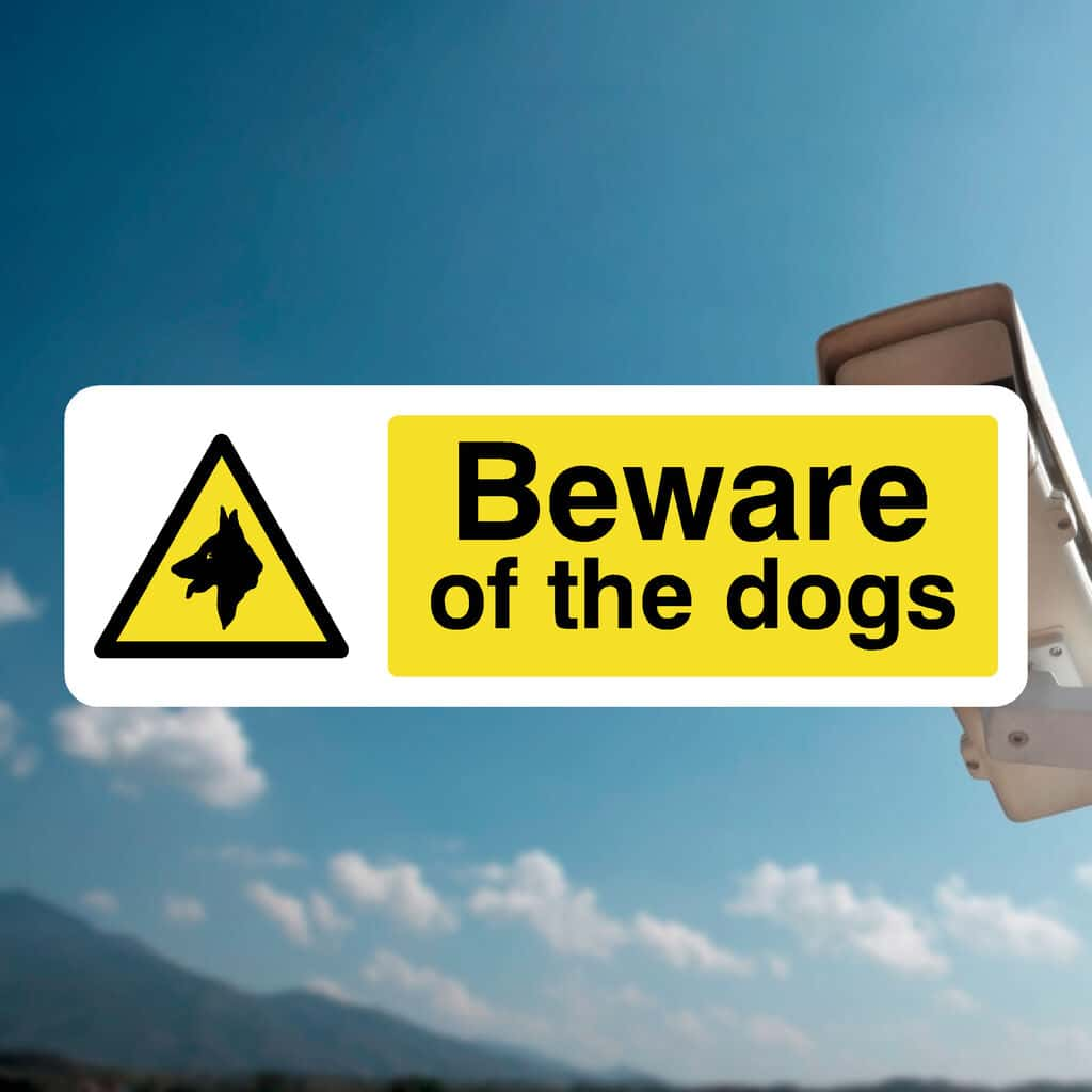 Beware Of The Dogs Sign - The Sign Shed