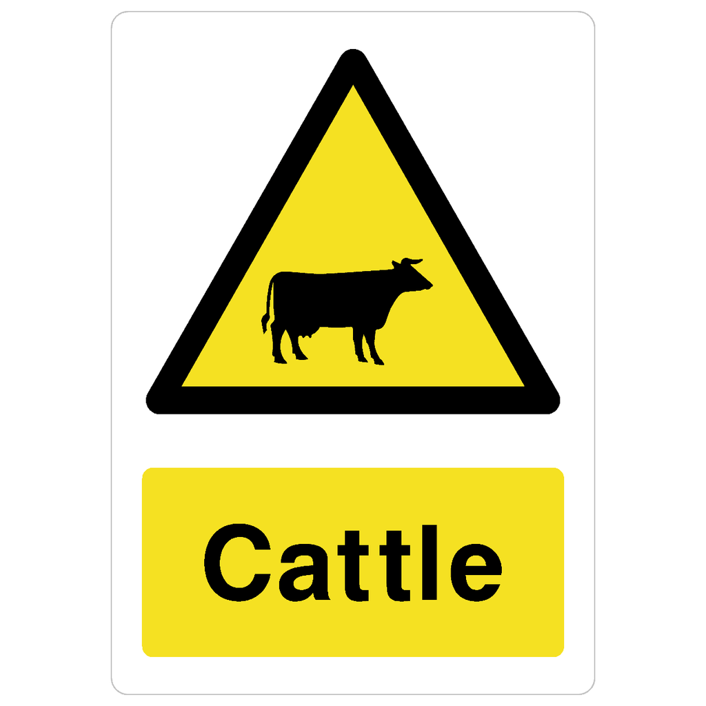 Cattle Sign - The Sign Shed