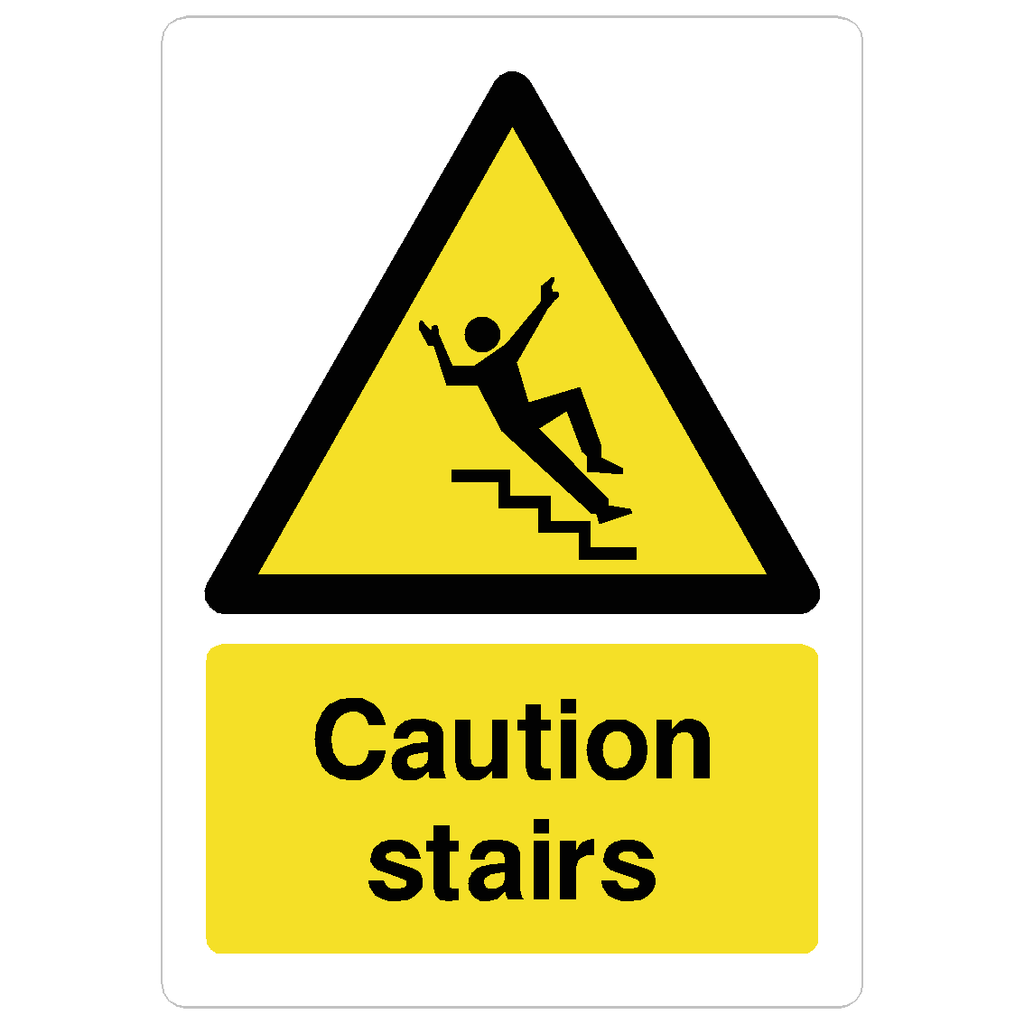 Caution Stairs Sign - The Sign Shed