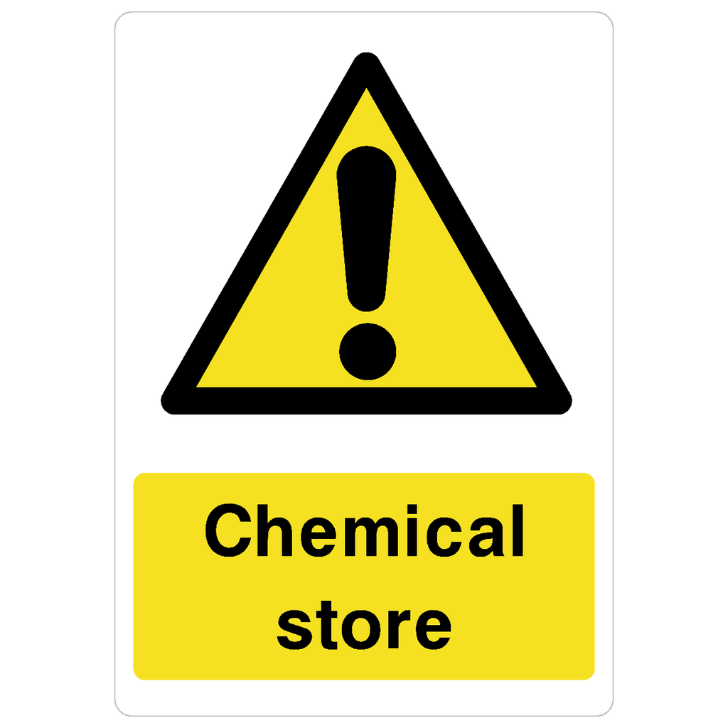 Chemical Store Sign - The Sign Shed