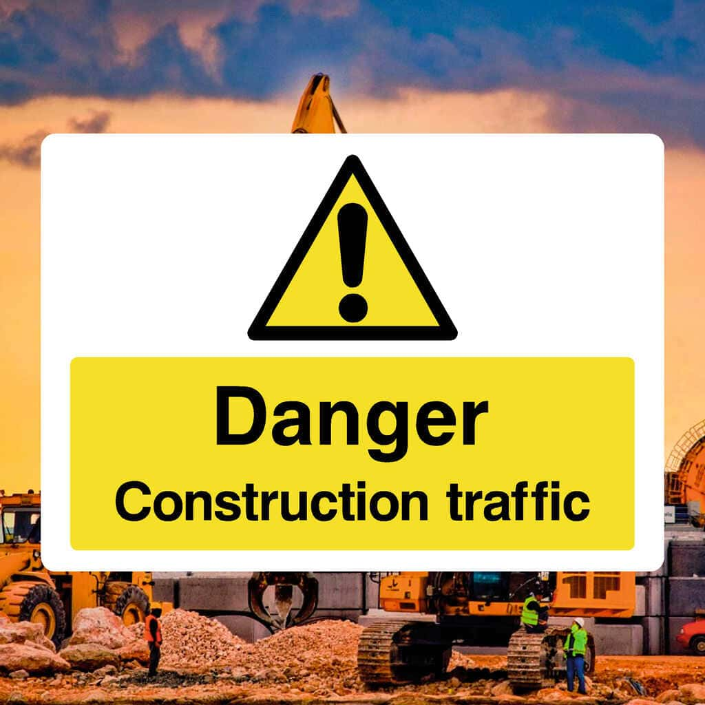 Construction Traffic Sign - The Sign Shed