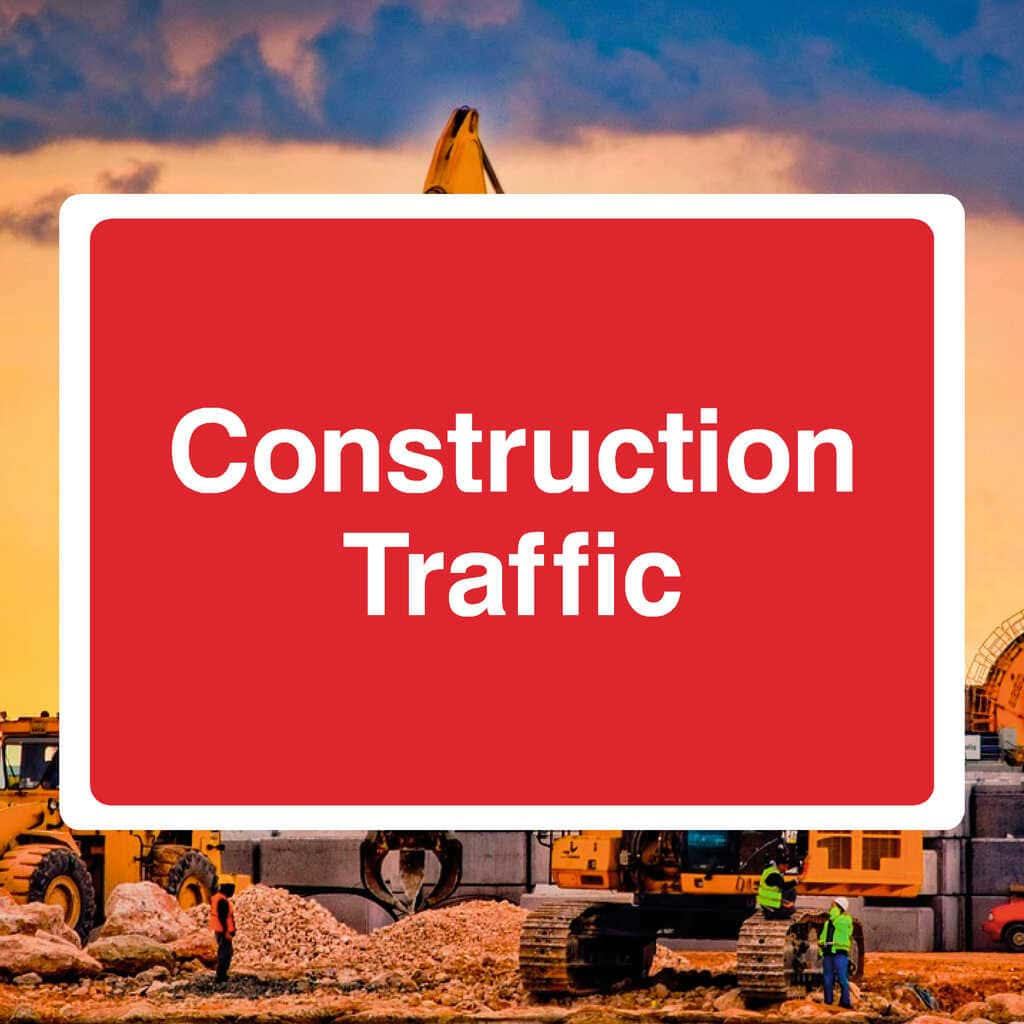 Construction Traffic Sign - The Sign Shed