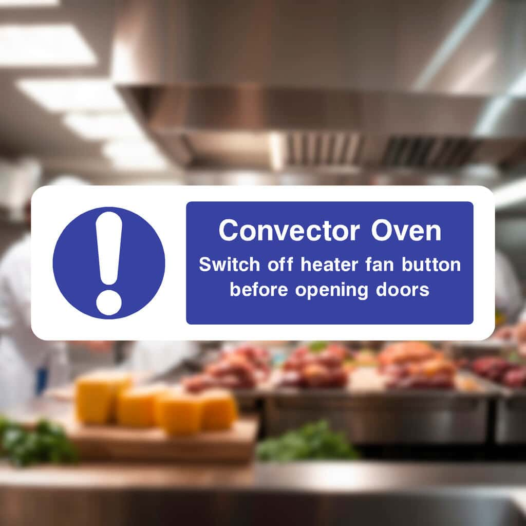 Convector Oven Sign - The Sign Shed