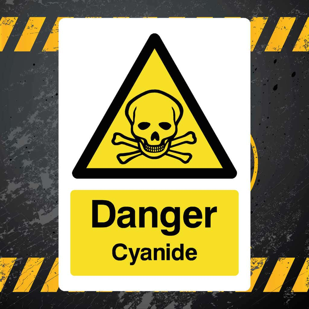 Cyanide Sign - The Sign Shed