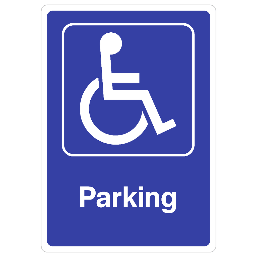 Disabled Parking Sign - The Sign Shed