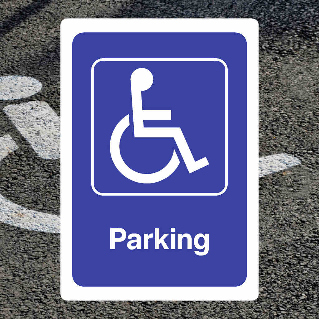 Disabled Parking Sign - The Sign Shed