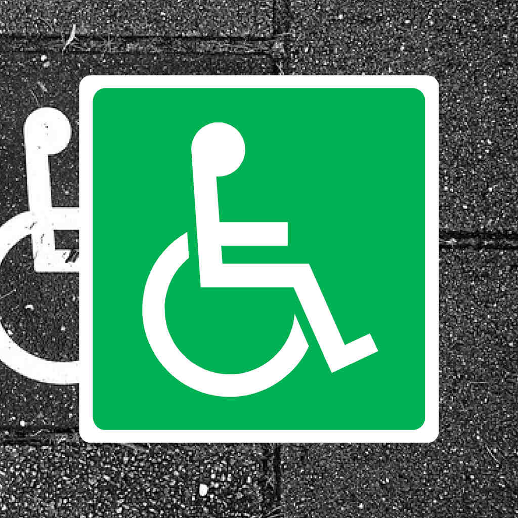 Disabled Wheelchair Symbol Sign - The Sign Shed