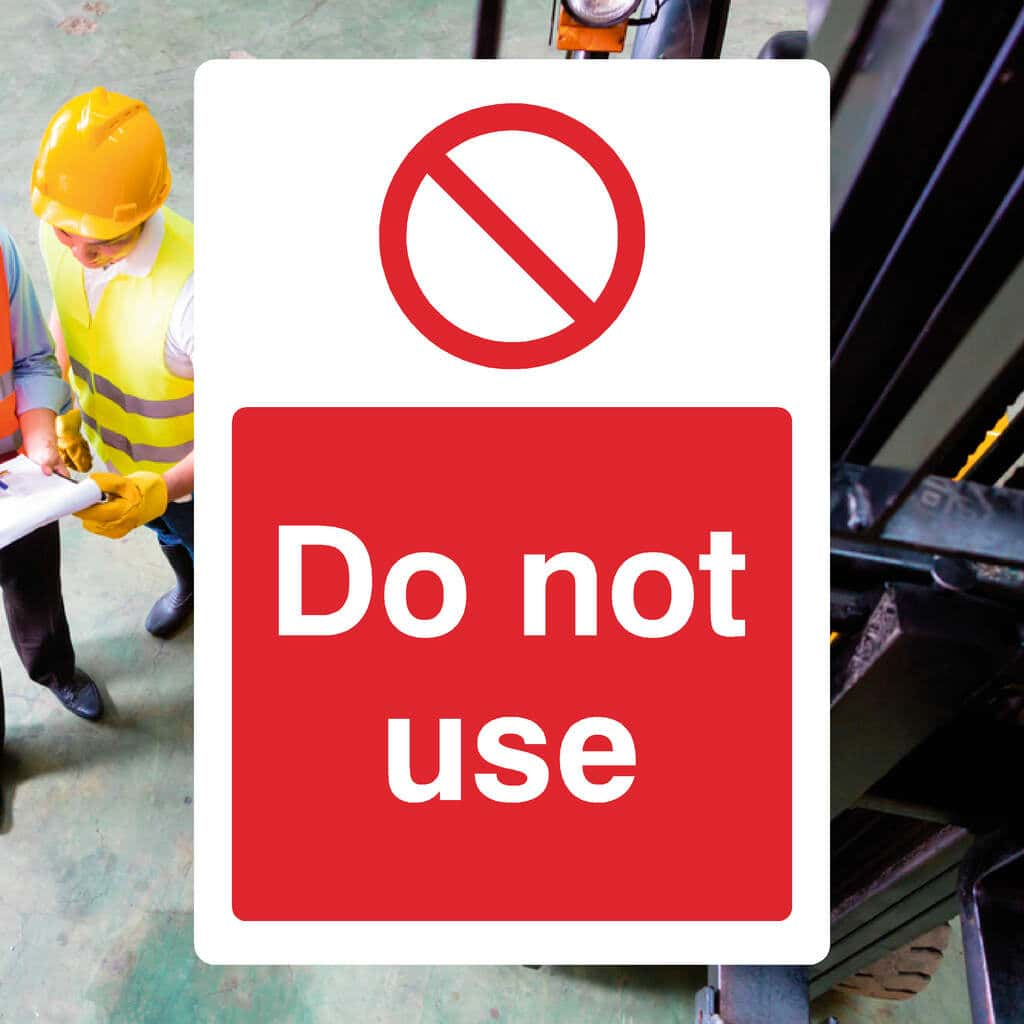 Do Not Use Sign - The Sign Shed