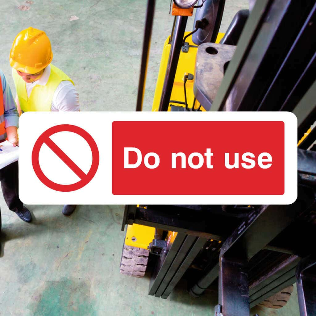 Do Not Use Sign Landscape - The Sign Shed