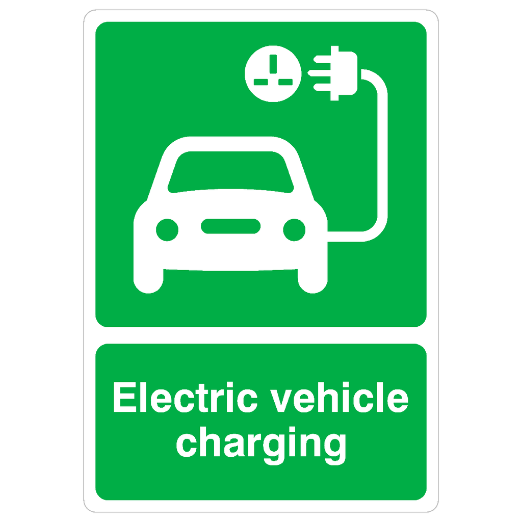 Electric Vehicle Charging Sign - The Sign Shed