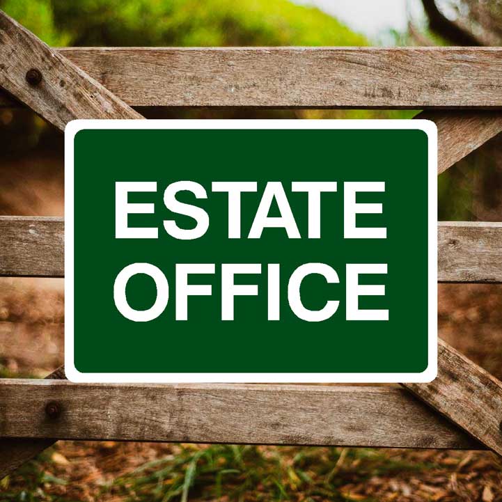 Estate Office Sign - The Sign Shed