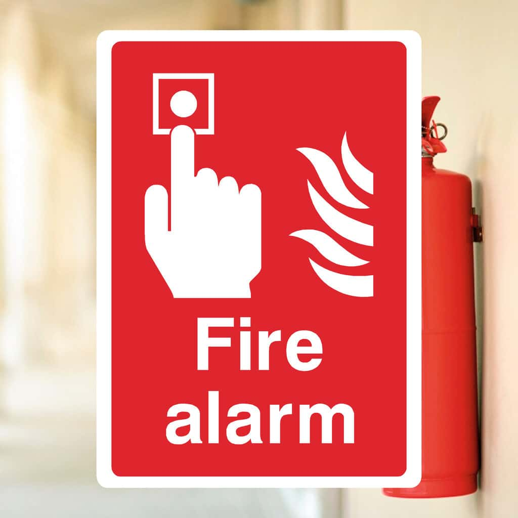 Fire Alarm Fire Equipment Sign - The Sign Shed