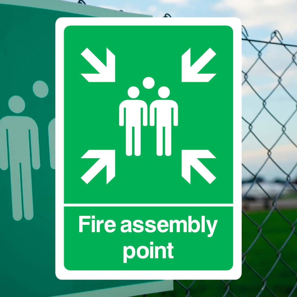 Fire Assembly Point Sign - The Sign Shed