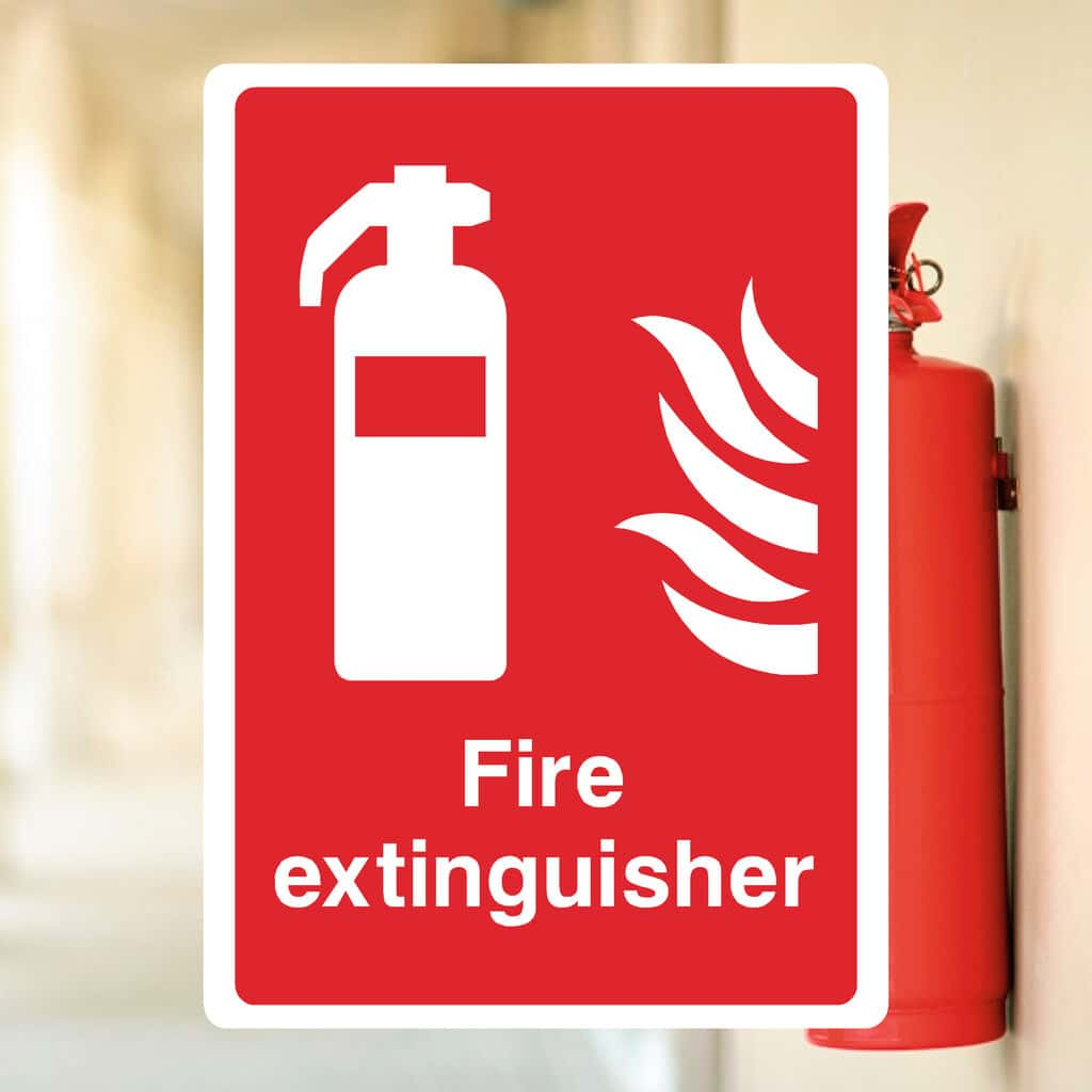 Fire Extinguisher Sign - The Sign Shed