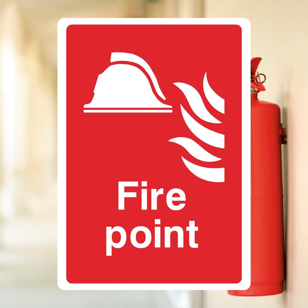 Fire Point Sign - The Sign Shed