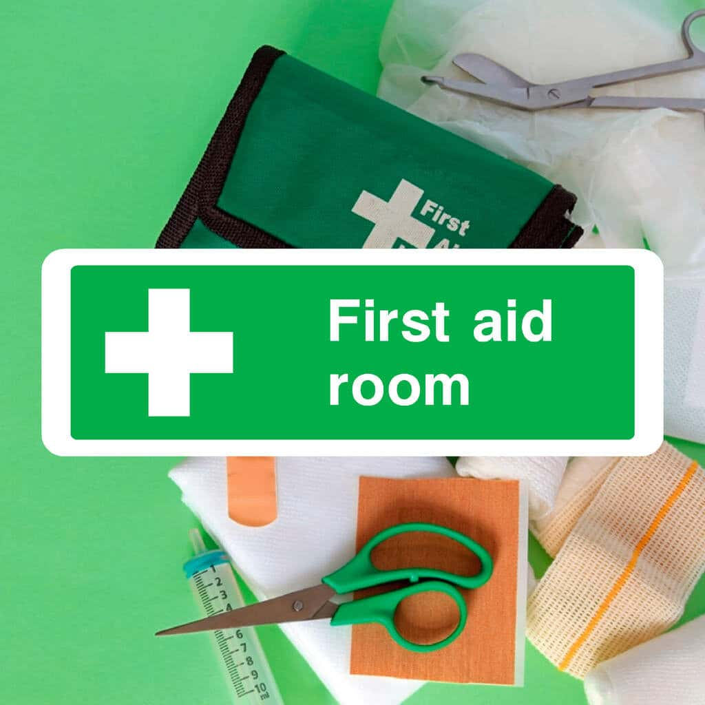 First Aid Room Sign - The Sign Shed