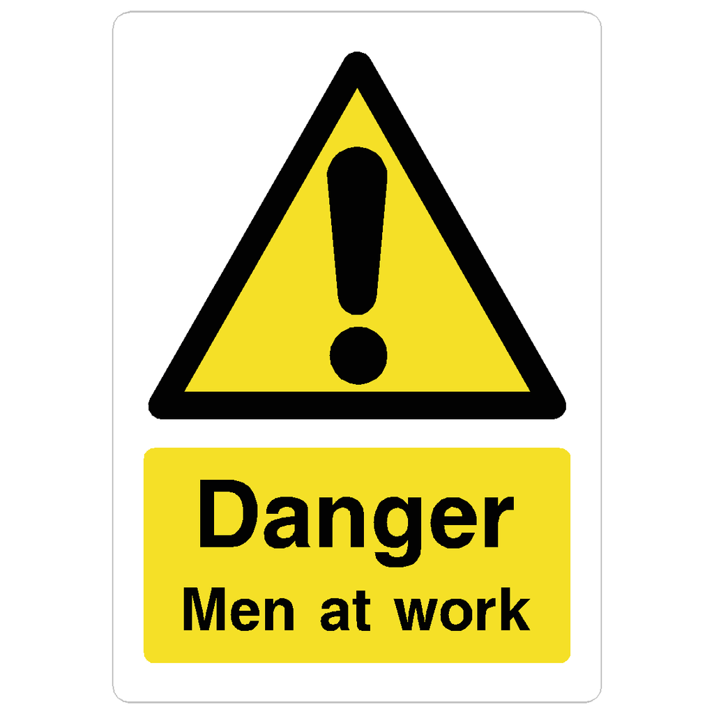 Men At Work Sign - The Sign Shed