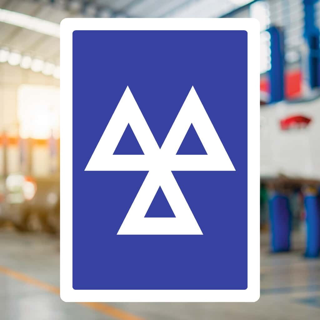 MOT Symbol Sign - The Sign Shed