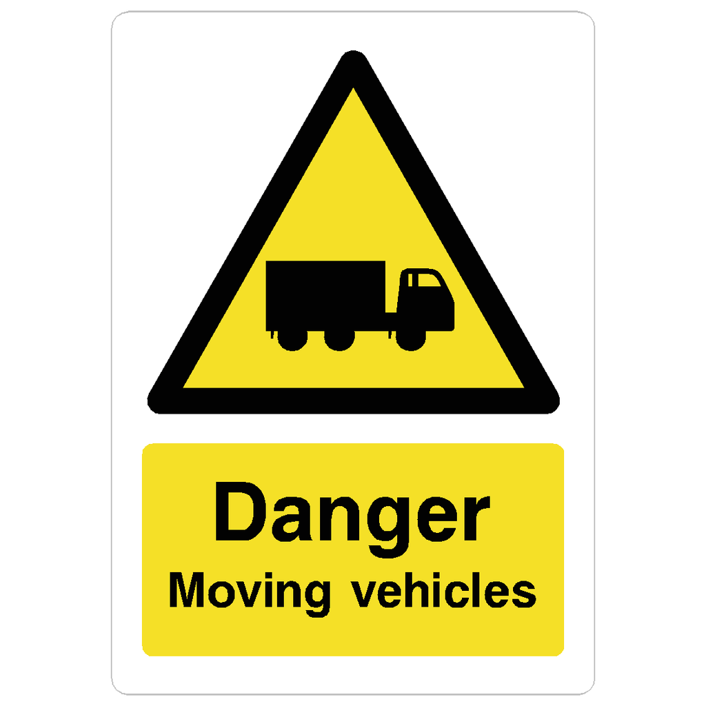 Moving Vehicles Sign - The Sign Shed