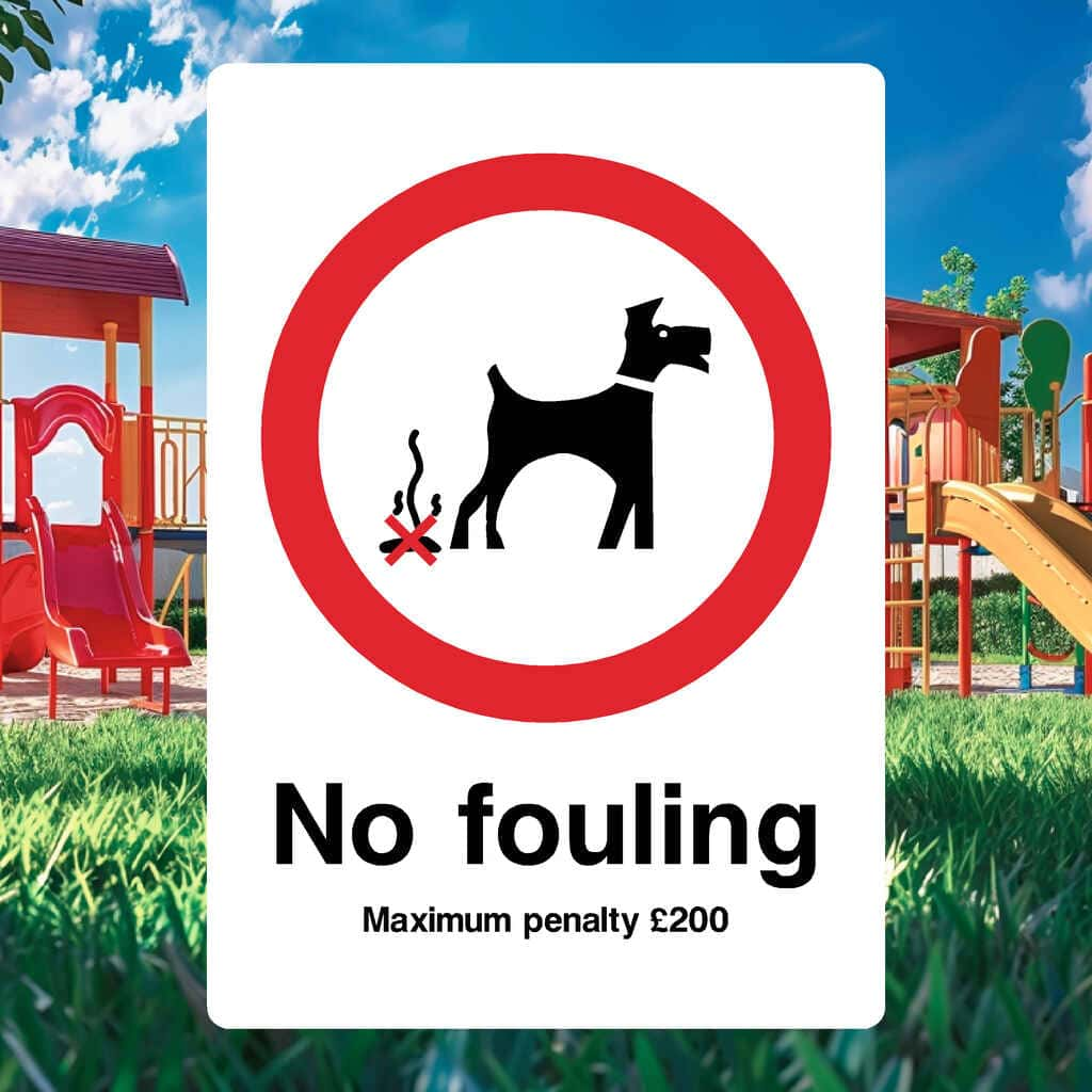 No Fouling Maximum Penalty Sign - The Sign Shed