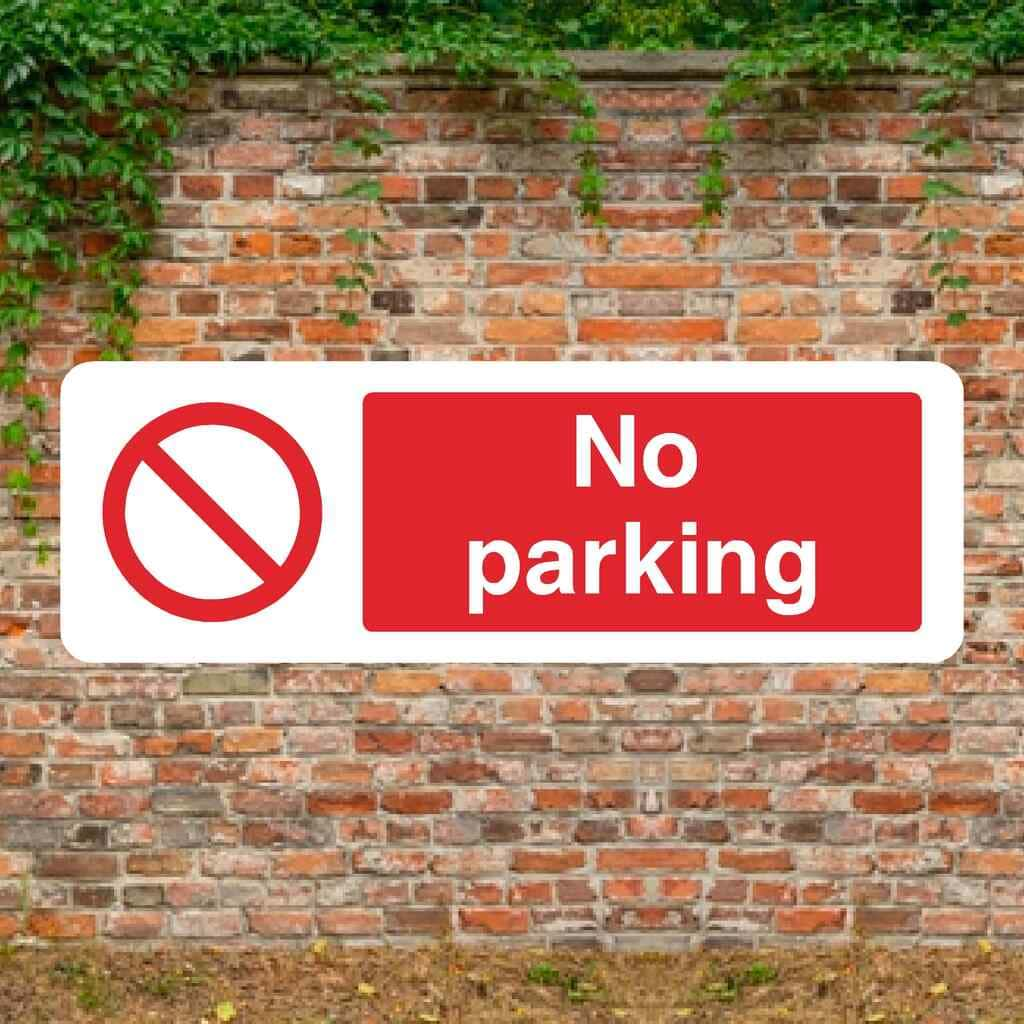 No Parking Sign - The Sign Shed