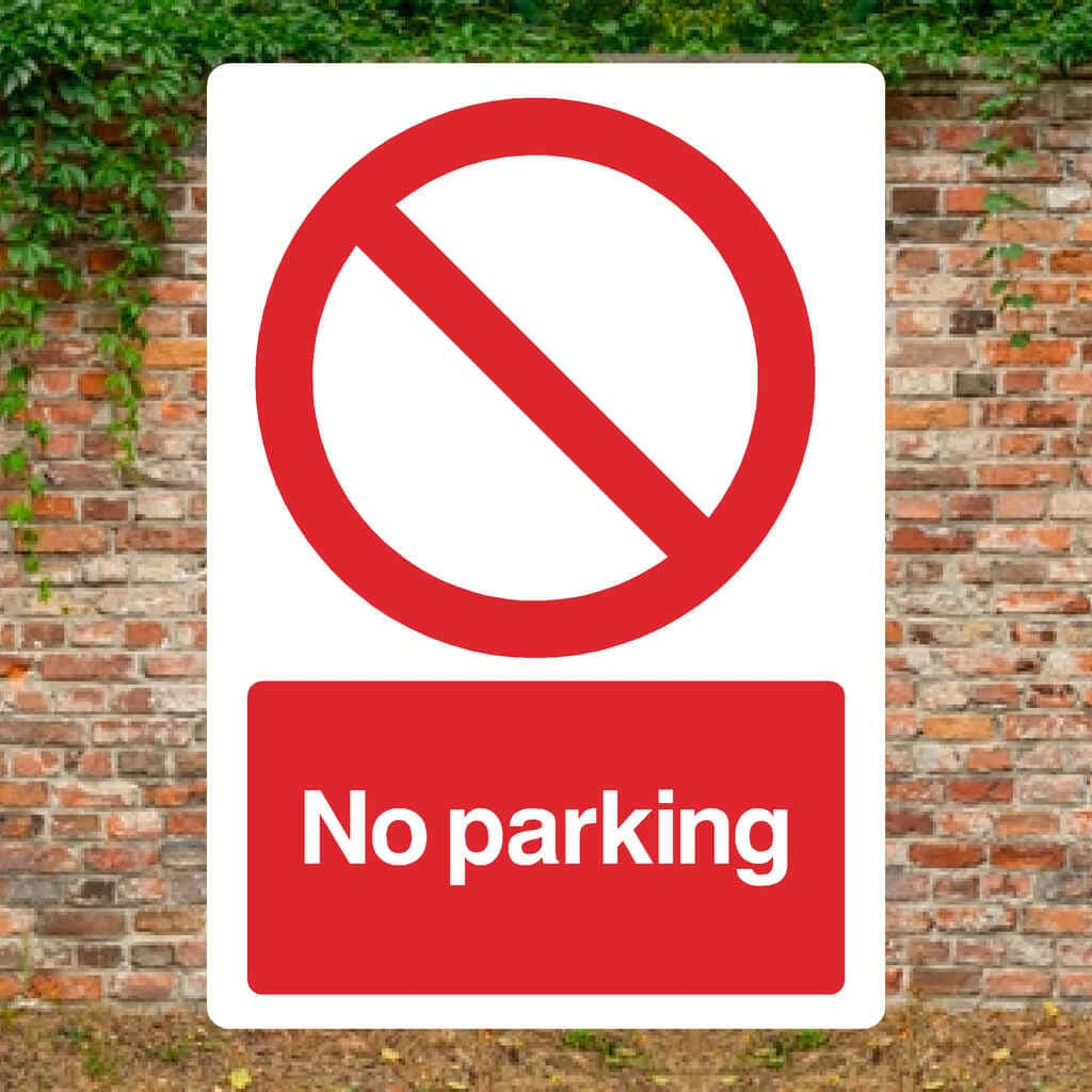 No Parking Sign - The Sign Shed