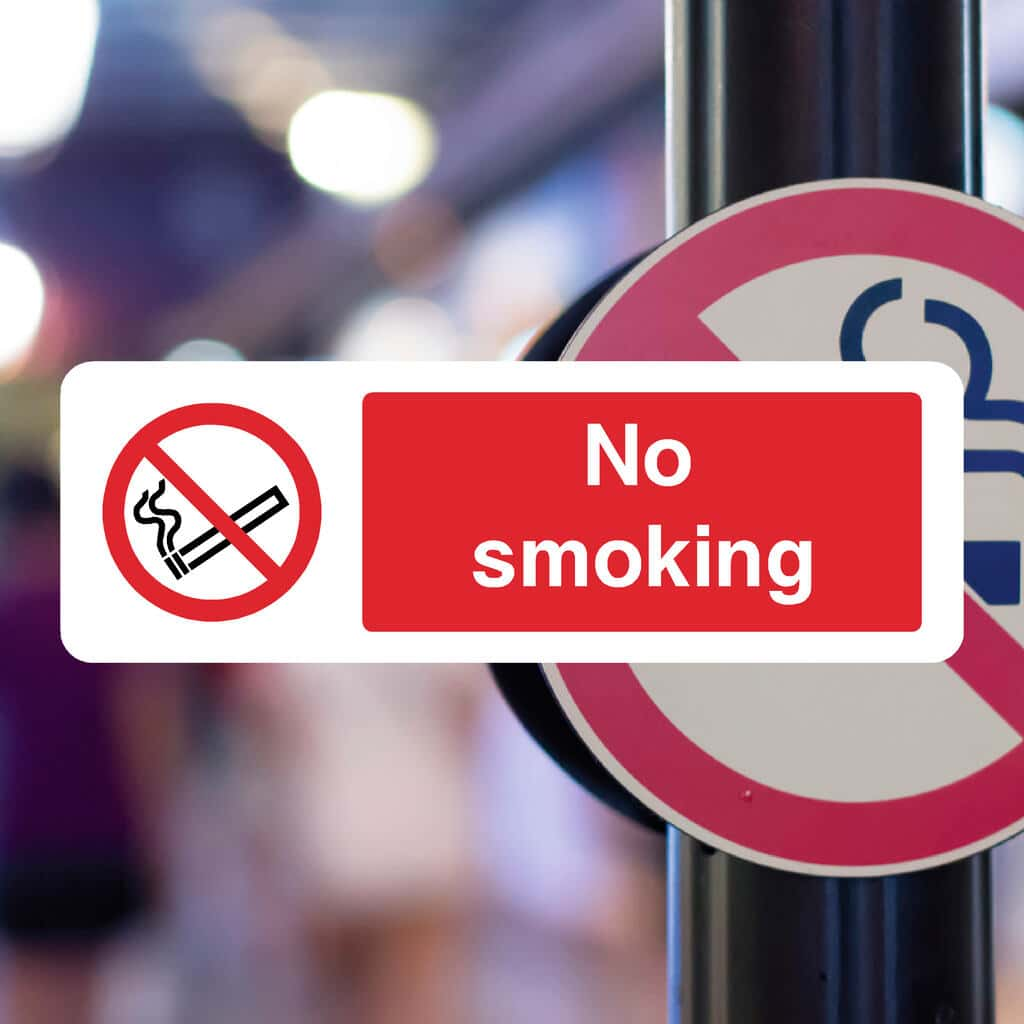 No Smoking Sign - The Sign Shed