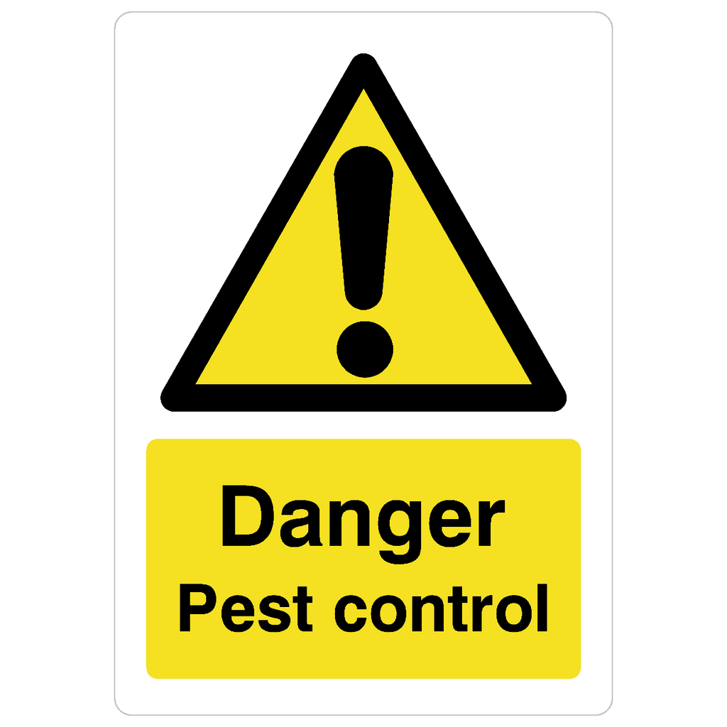 Pest Control Sign - The Sign Shed