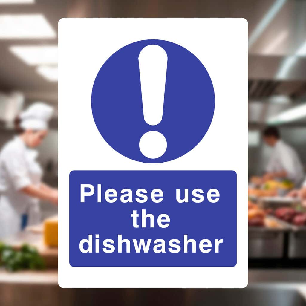 Please Use The Dishwasher Sign - The Sign Shed