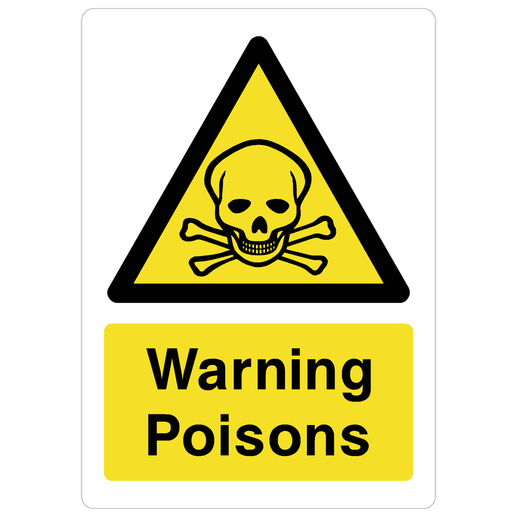 Poisons Sign - The Sign Shed