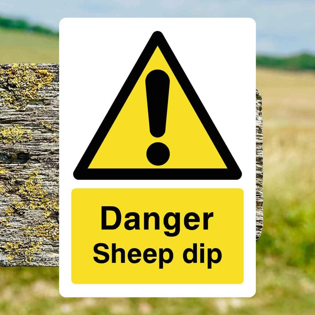 Sheep Dip Sign - The Sign Shed