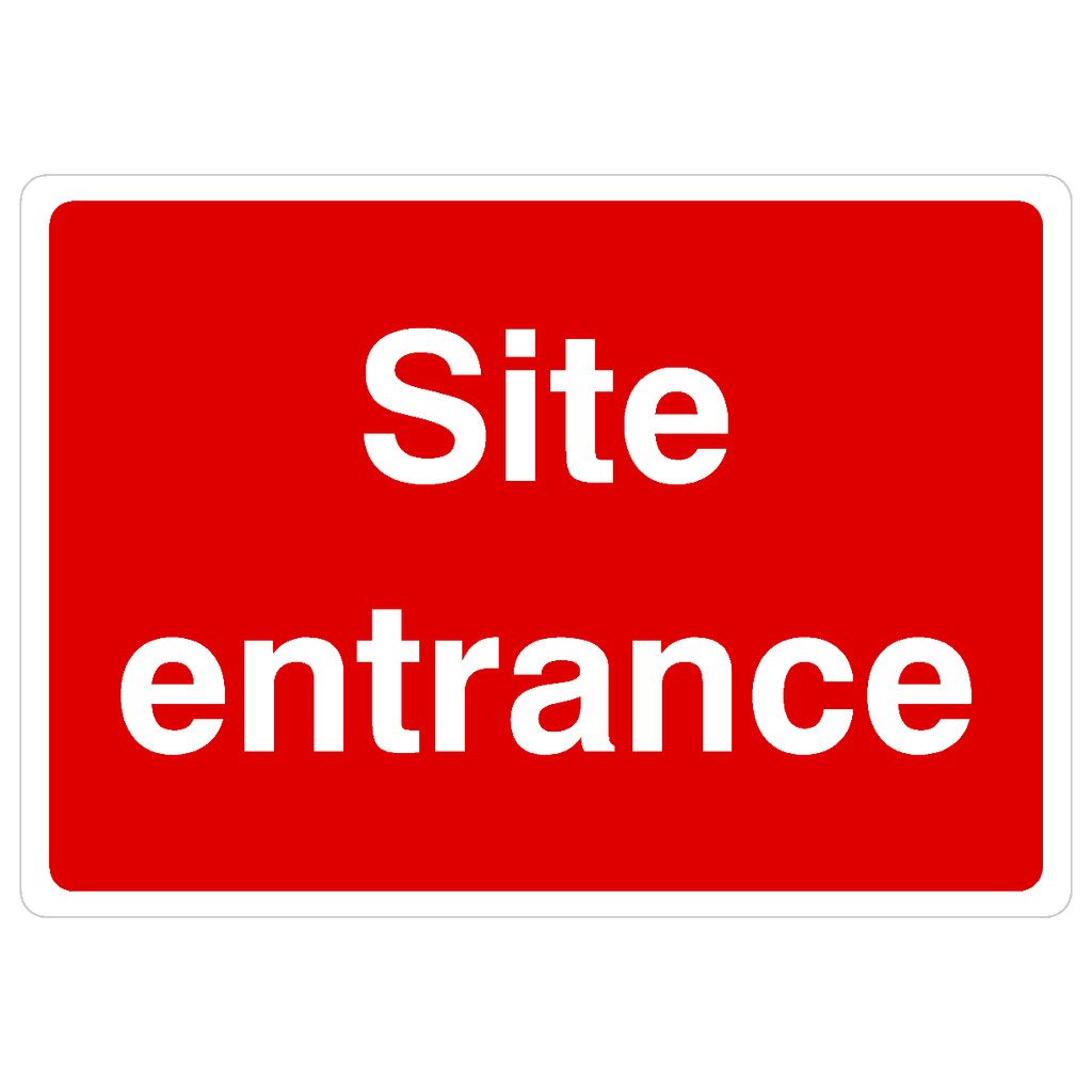 Site Entrance Sign - The Sign Shed