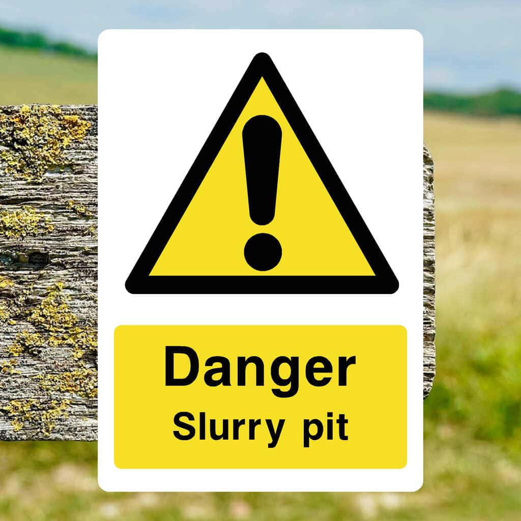 Slurry Pit Sign - The Sign Shed