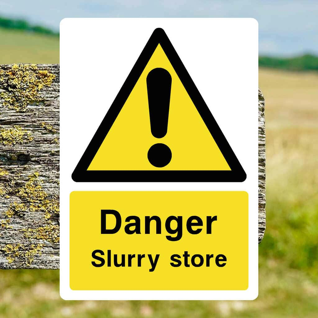 Slurry Store Sign - The Sign Shed