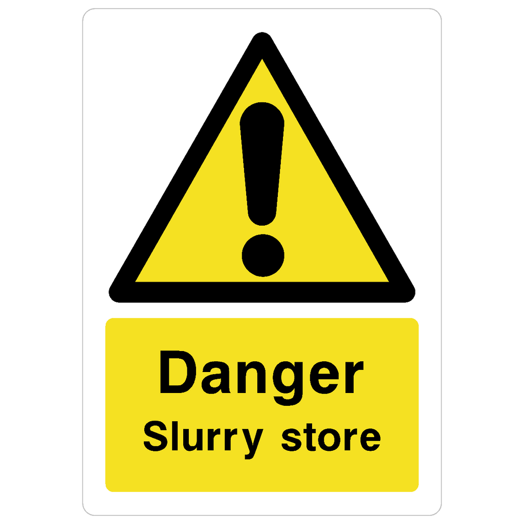 Slurry Store Sign - The Sign Shed