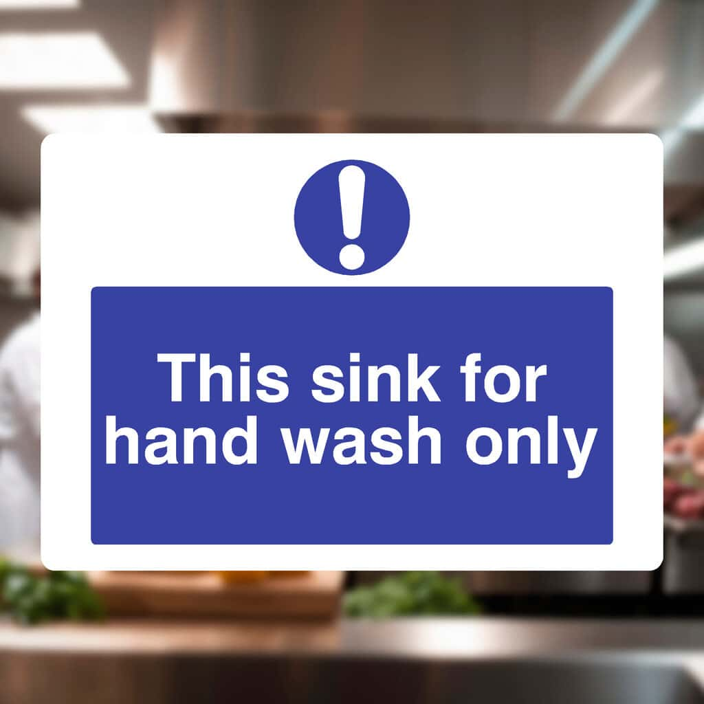 This Sink For Hand Wash Only Sign - The Sign Shed