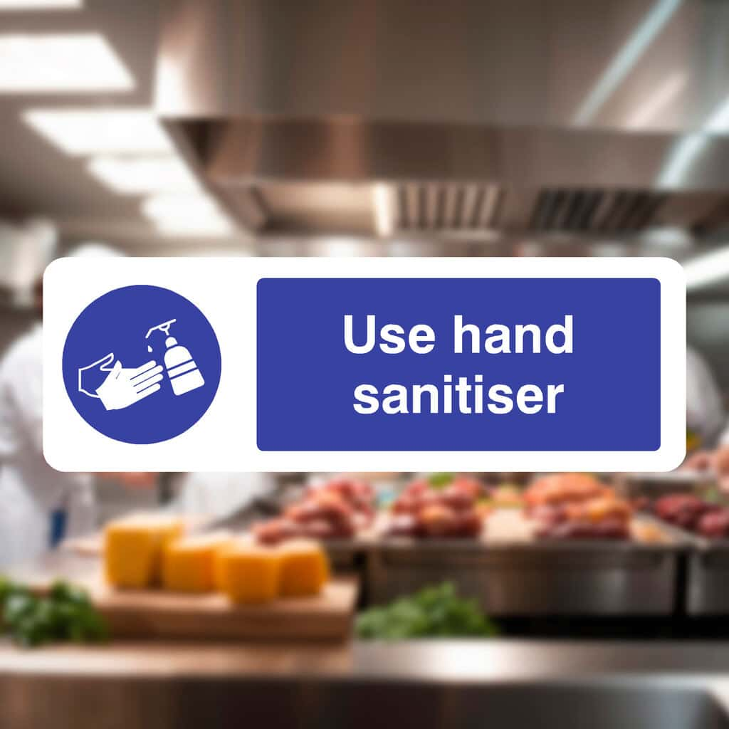 Use Hand Sanitiser Sign - The Sign Shed