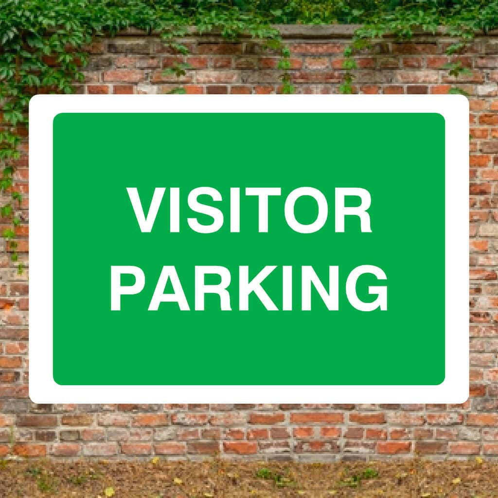 Visitor Parking Sign Landscape - The Sign Shed