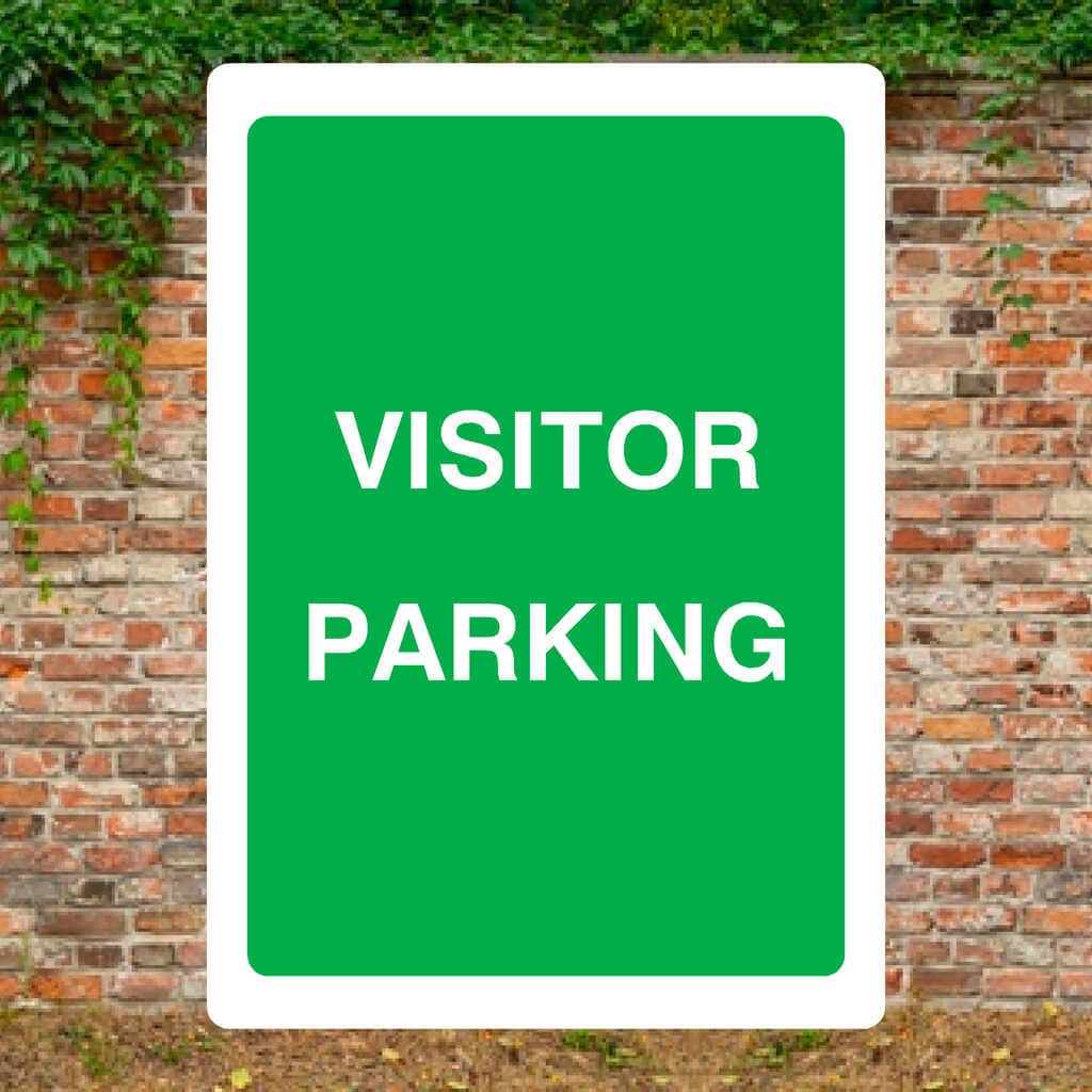 Visitor Parking Sign Portrait - The Sign Shed