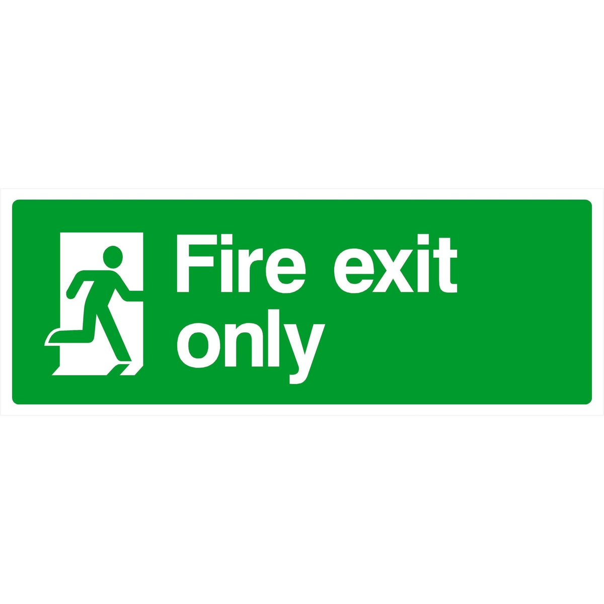 Fire Exit Only Sign